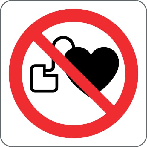 GLOBAL CARTELLO SEGNALETICO QUADRATO - SIMBOLO VIETATO... - Fournitures Bureau en promo à 1.00€