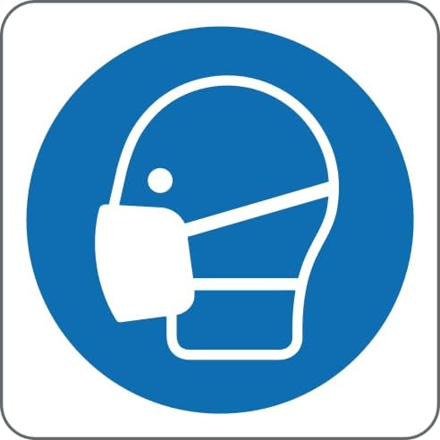 GLOBAL CARTELLO SEGNALETICO QUADRATO - SIMBOLO OBBLIGO USO... - Fournitures Bureau Amazon Italie à 2.00€