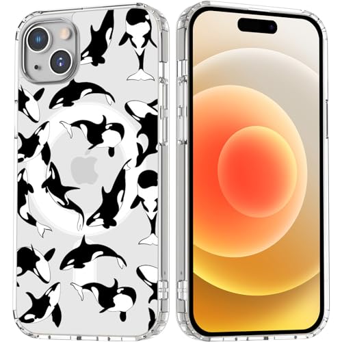 HQKALO Cute Killer Whale Magnetic Case for iPhone 13 with... - High-Tech & Électronique Amazon Allemagne à 8.30€
