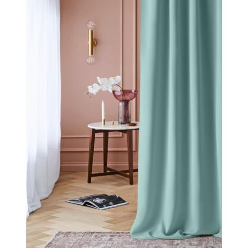 ROOM99 Laurel Curtain with Ruffle Tape, 140 x 280 cm, Width... - Maison & Cuisine Amazon Royaume-Uni à 22.10€