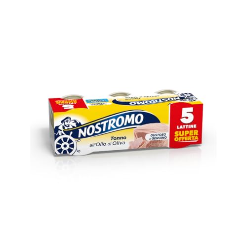Nostromo Tonno all’Olio di Oliva, 5 Lattine da 60g –... - Maison & Cuisine en promo à 3.41€