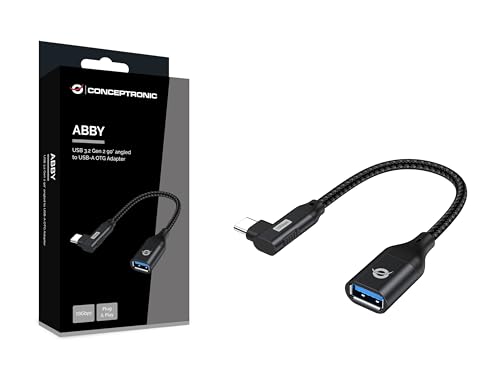 Conceptronic ABBY19B - Adattatore OTG USB-C ad angolo di... - Nouvelle promo Amazon à 6.29€
