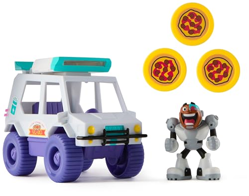 DC Comics Teen Titans GO! - Coche Lanzador DE Pizzas T-Car... - Jouets & Jeux Amazon Espagne à 4.69€
