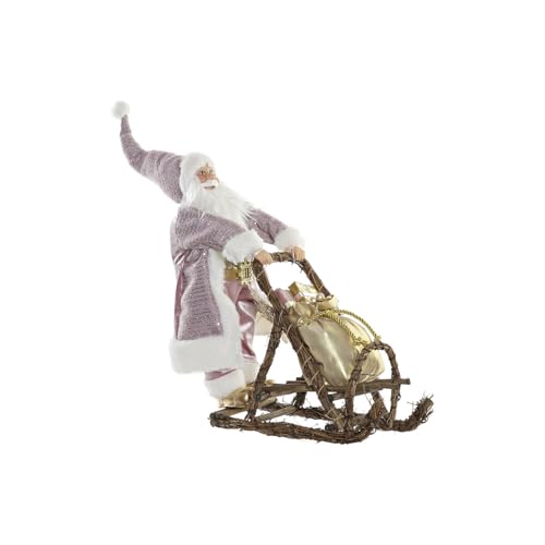 FIGURA POLIESTER MADERA 42X25X48 TRINEO ROSA - Jouets & Jeux Amazon Italie à 16.85€