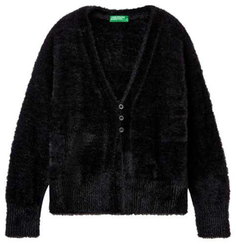 United Colors of Benetton Strickjacke M/L, Schwarz, 130 cm - Sports & Fitness Amazon Allemagne à 16.69€