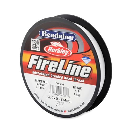 Beadalon FireLine Beading Thread by Berkley, 0.005", Break... - Loisirs Créatifs en promo à 38.52€