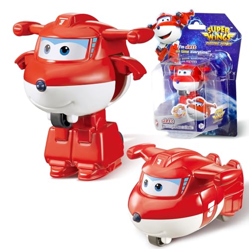 Super Wings Giocattoli Transforming Jett, Figura d'azione 2... - Jouets & Jeux Amazon Italie à 8.87€