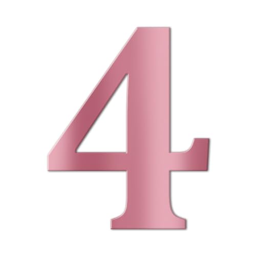 Letras y Números de 5 cm. de metacrilato espejo o glitter... - Loisirs Créatifs Amazon Espagne à 1.50€