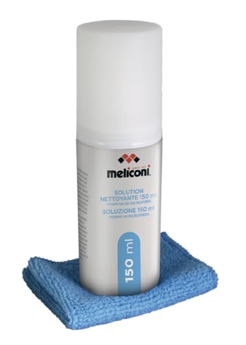MELICONI Soluzione di Pulizia C-150 con Panno in Microfibra... - High-Tech & Électronique Amazon Italie à 11.14€