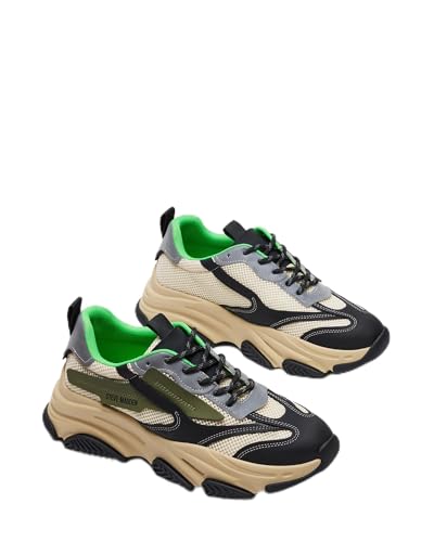 Steve Madden Possess, Zapatillas Hombre, Oliva Multi, 44 EU - Amazon Espagne à 39.97€