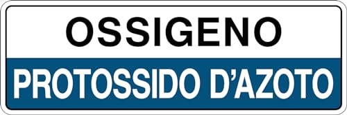 GLOBAL CARTELLO SEGNALETICO UNI - OSSIGENO - PROTOSSIDO... - Fournitures Bureau Amazon Italie à 1.00€