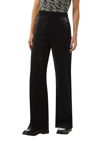 Comma Glänzende Marlenehose mit Schlitz-Detail - Maison & Cuisine Amazon Allemagne à 39.94€