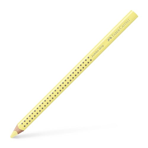 Faber-Castell Colour Pencil Jumbo Grip pastel yellow - Loisirs Créatifs Amazon Royaume-Uni à 2.00€