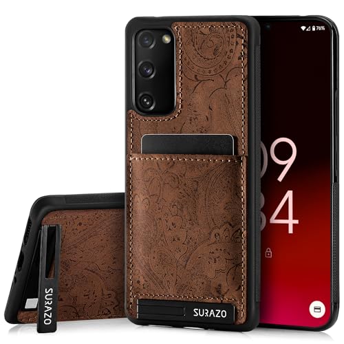 SURAZO Premium Genuine Leather Back Case for Samsung Galaxy... - High-Tech & Électronique en promo à 5.27€