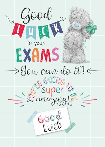 Me To You Tatty Teddy Carte de vœux Inscription Good Luck... en promo à 3,56€ (-60%) sur Amazon FR