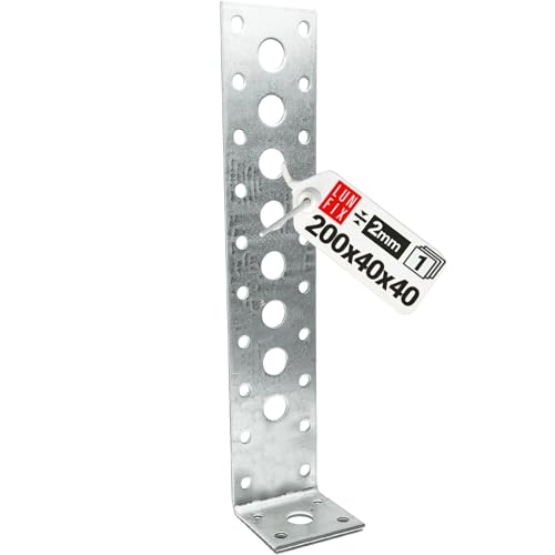 Ancrage en acier plat pour béton - Ancrage en acier plat... - Bricolage & Outils Amazon France à 0.84€