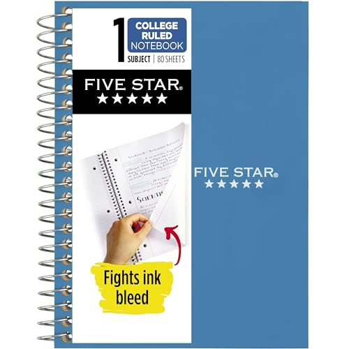 Five Star Cuaderno personal, rayado universitario, 7 x 4... - Fournitures Bureau Amazon Espagne à 15.37€