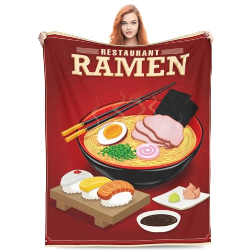 Vintage Ramen Blanket Funny Japanese Noodles Food Throw... - Maison & Cuisine Amazon Royaume-Uni à 3.00€