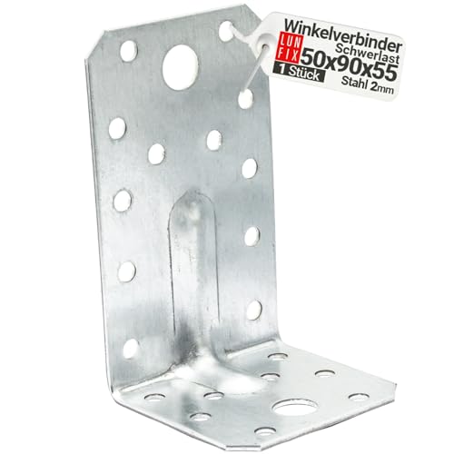 Raccordo angolare rinforzato a 90 gradi con piastra forata... - Bricolage & Outils Amazon Italie à 0.54€