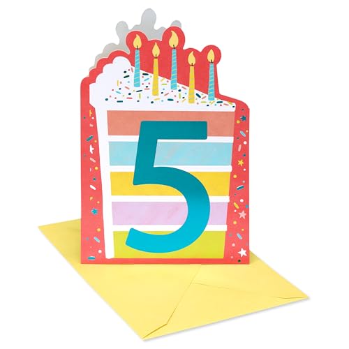 American Greetings Geburtstagskarte zum 5. Geburtstag (Five... - Fournitures Bureau Amazon Allemagne à 7.33€