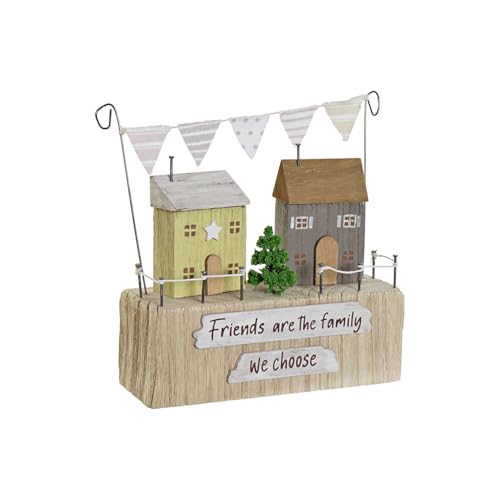 DECORACION MDF 20X7X21 CASAS NATURAL - Erreur de prix -78% à 8.62€