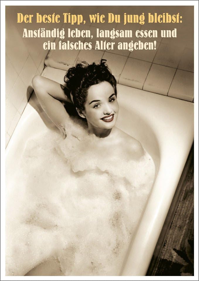 Gutsch Verlag Lustige Postkarte: Bleib jung mit diesem... - Loisirs Créatifs Amazon Allemagne à 1.50€
