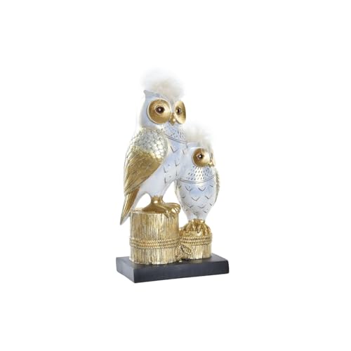 FIGURA RESINA 14,5X9X26 BUHOS DORADO - Toys & Games Amazon Germany à 9.77€