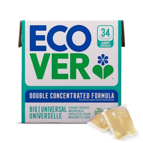 Ecover Tappi per bucato universali, lilla e rosa, 34 lavaggi - Animalerie Amazon Italie à 13.08€