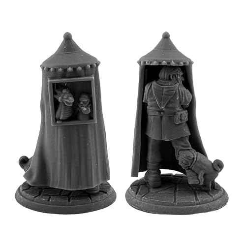 Reaper RPR30144 Miniaturen: Townsfolk: Puppenspieler | Bard - Jouets & Jeux Amazon Allemagne à 17.10€