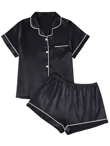 LILLUSORY Ezls363 Juego de Pijama, Negro, XXL Mujeres - Jouets & Jeux Amazon Espagne à 9.05€