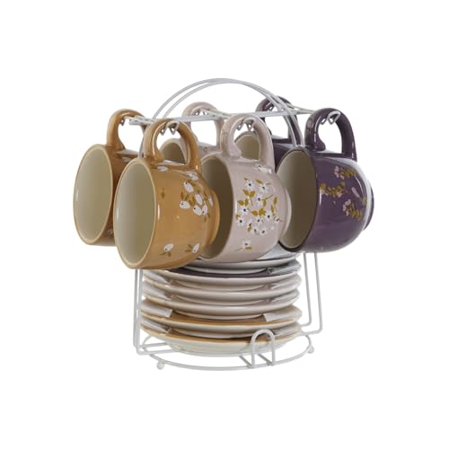 CAFE SET 6 DOLOMITE METAL 20X18X20 180 ML ROSA - Amazon Italie à 19.97€