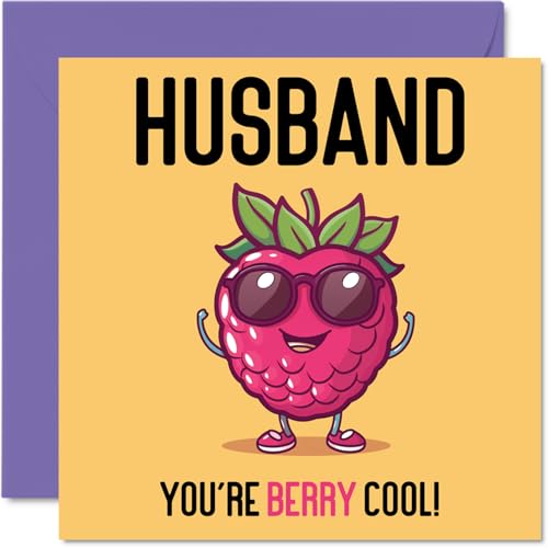 Birthday Cards for Husband - Berry Cool - Funny Happy... - High-Tech & Électronique en promo à 1.86€