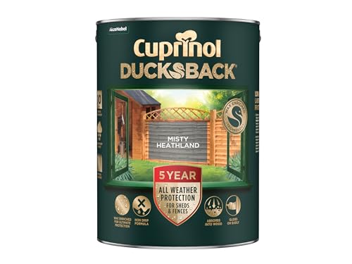 Cuprinol Cuprnol 5 Year Ducksback Misty Heathland 5L - Maison & Cuisine Amazon Royaume-Uni à 14.40€