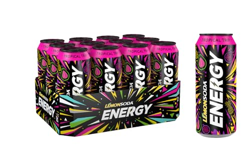 Lemonsoda Energy | Tropical Trip, Energy Drink al Gusto di... - Amazon Italie à 9.00€