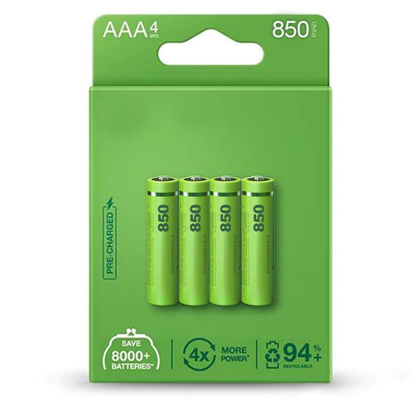 Pila Recargable AAA de 85 mAh precargadas de fábrica... - Auto & Moto Amazon Espagne à 7.01€