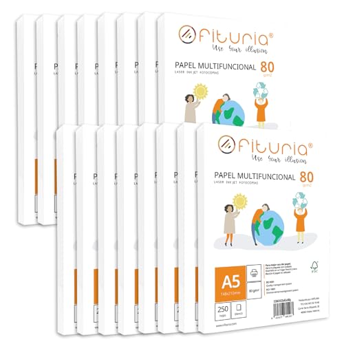 Foglio A5, confezione di carta A5, carta multifunzionale... - Auto & Moto Amazon Italie à 55.80€