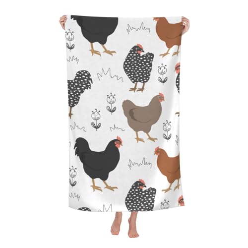 dhakalrlde Serviette de plage en microfibre ultra douce à... - Sports & Fitness Amazon France à 3.84€