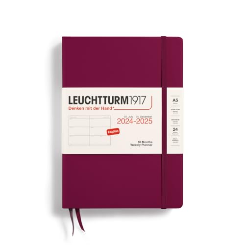 LEUCHTTURM1917 370720 Wochenkalender Medium (A5) 2025, 18... - Amazon Germany à 6.72€