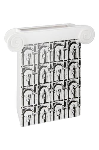 GILDE Deko Vase weiß - Dekovase Blumenvase aus Keramik... - Maison & Cuisine Amazon Allemagne à 25.99€