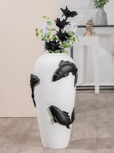 Casablanca Modernes Design Resin Koi Fish Floor Vase... - Home & Kitchen Amazon UK à 67.60€