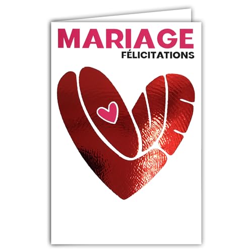 AFIE 69-9045 Congratulations Card for Your Wedding Love... - Toys & Games Amazon UK à 2.05€