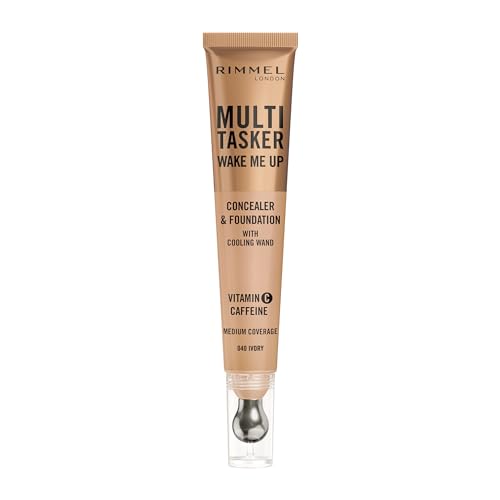 Rimmel Multi-Tasker Wake Me Up Concealer & Foundation – 40... - Beauty & Fragrances Amazon Germany à 6.21€