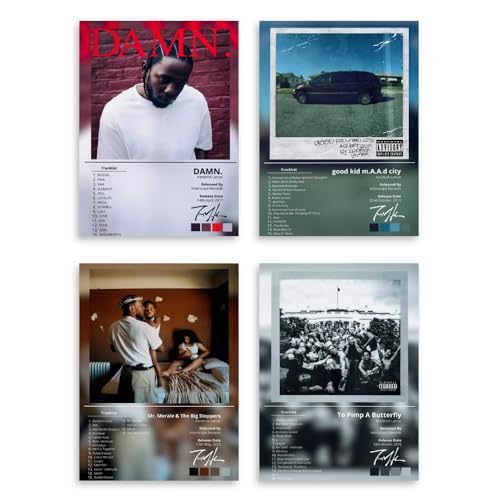 LunarWhisper Kendrick Lamar Album Autografato - Set di 4... - High-Tech & Électronique Amazon Italie à 4.68€