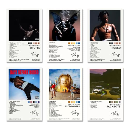 LunarWhisper Travis Poster Music Album Cover Canvas Poster... - Maison & Cuisine Amazon Royaume-Uni à 3.25€