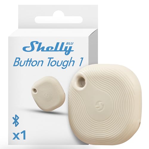 Shelly BLU Button Tough1 Marfil – Botón Mando para Domótica... - High-Tech & Électronique Amazon Espagne à 20.11€
