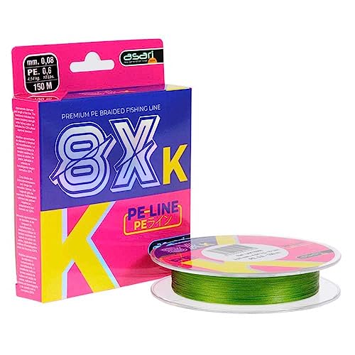 B/150m ASARI K-8 PE 8X 0,14mm - Bon plan à 5.46€