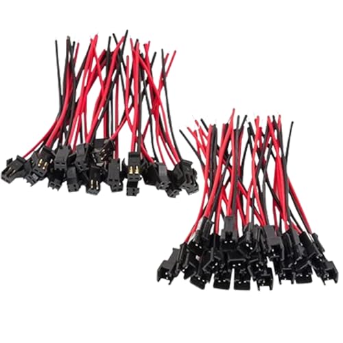 10 paires de connecteurs JST SM à 2 broches mâles et... - Jouets & Jeux Amazon France à 1.78€