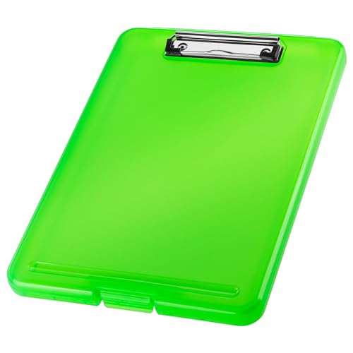 helit H2532050 Clipboard DIN A4 the Clip Green Translucent... - Maison & Cuisine Amazon Royaume-Uni à 20.34€