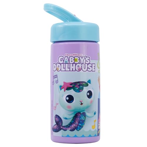 Stor Gabby's Dollhouse Sport-Trinkflasche mit Strohhalm und... - Sports & Fitness en promo à 6.99€