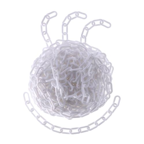 TIBU Absperrkette Kunststoff Warnkette Kunststoffkette 8 mm... - Amazon Allemagne à 2.24€